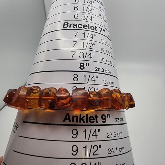 Vintage Baltic Amber Bracelet - Picture 6 of 6